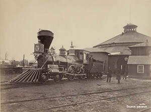 Railroad transport played a major role in the history of the relocation business.