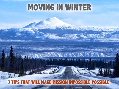 Moving in Winter: 7 tips that will make mission impossible possible
