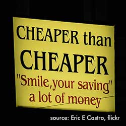 Cheaper