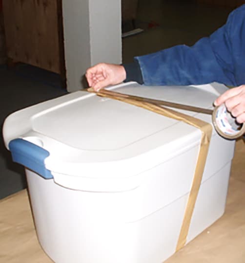 How to Secure File Cabinets & Plastic Storage Bins for Moving