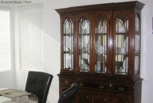 Find put how to pack a china cabinet safely and efficiently.
