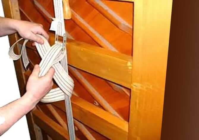 How to Strap an Upright Piano to a Dolly