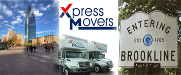 Boston to Brookline Furniture Movers